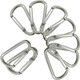 Aluminium Carabiner Snap Hook - (Pack of 2)